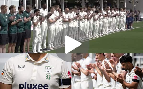 [Watch] 'In The Loving Memory...': Worcestershire Pays Tribute To Deceased Josh Baker